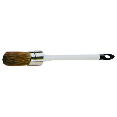 Round Head Plastic Handle Paint Brush